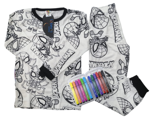 Imagen de Pijama Coloreable Niñ@s